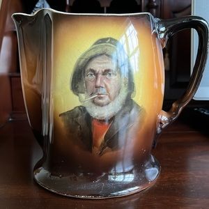 Antique Warwick Pottery Pitcher